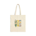 Daisy Watercolor Canvas Tote Bag