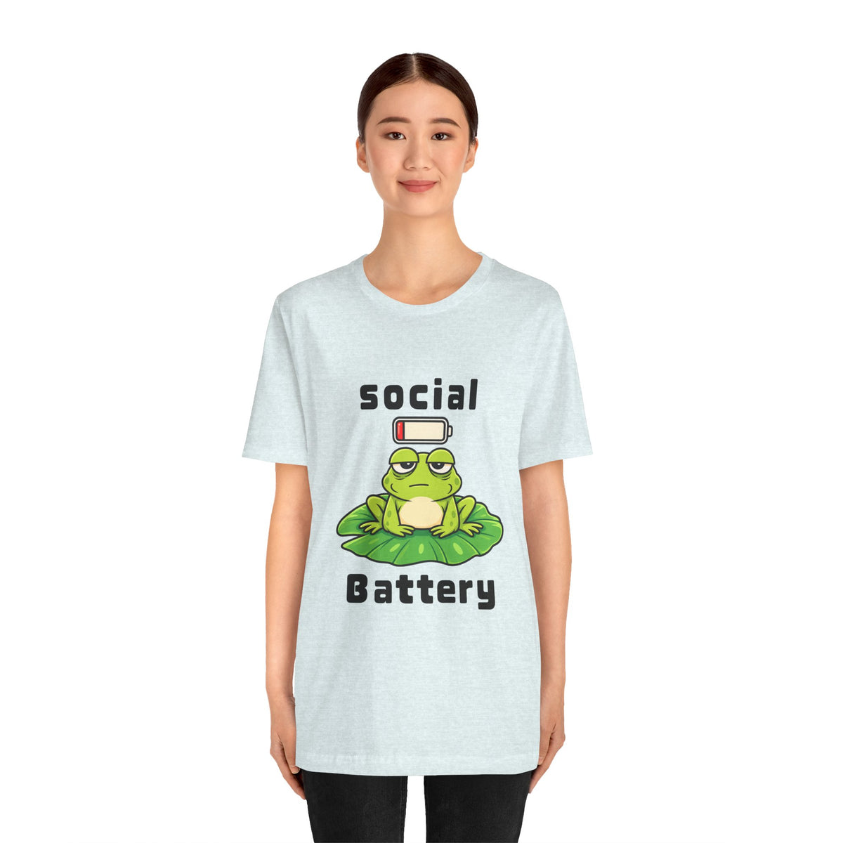 Social Battery Frog T-Shirt