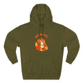 Autumn Squirrel Hoodie – “Oh Nuts” Fall Graphic Pullover