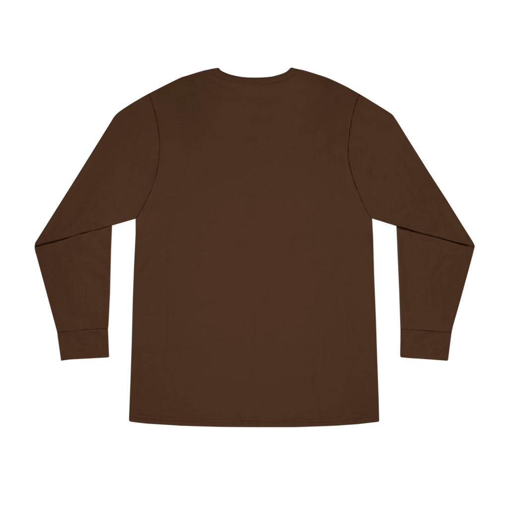 Fall Mode Long Sleeve Tee — Cute Sloth Hidden in Autumn Leaves