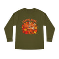Cute Fox "Leaf Me Alone" Long Sleeve Tee — Autumn Leaves Cozy Shirt