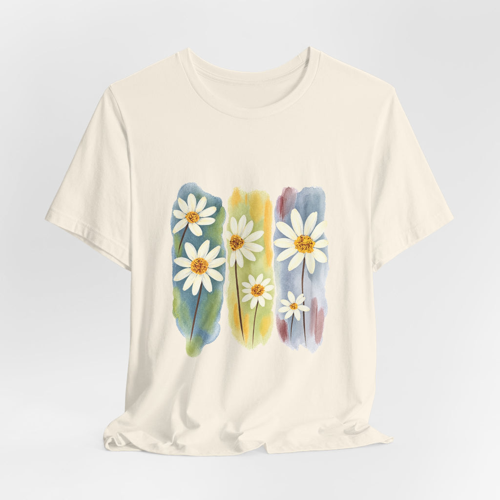 Daisy Watercolor Brushstroke Tee