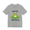Social Battery Frog T-Shirt