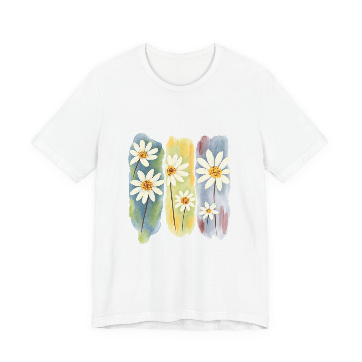 Daisy Watercolor Brushstroke Tee