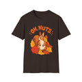Oh, Nuts! Squirrel Tee — Cute Autumn Leaves Graphic T-Shirt