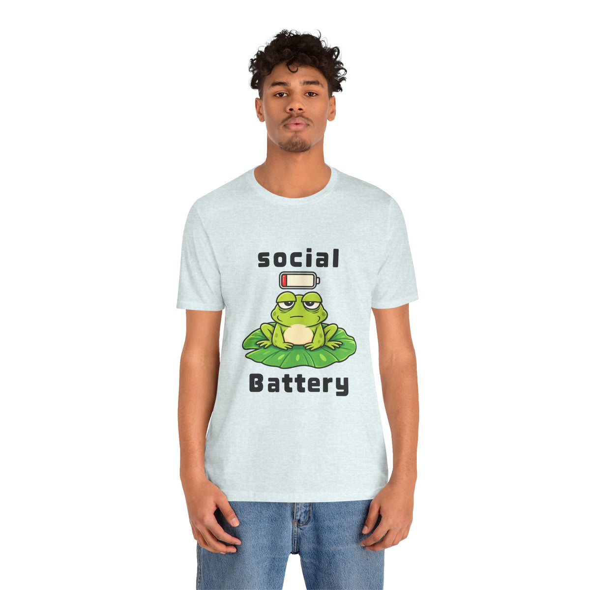 Social Battery Frog T-Shirt