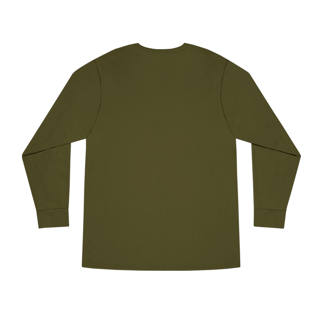 Fall Mode Long Sleeve Tee — Cute Sloth Hidden in Autumn Leaves