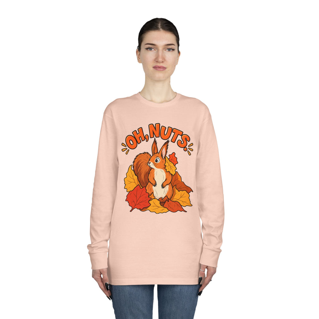 Oh, Nuts! Squirrel Fall Long Sleeve Tee