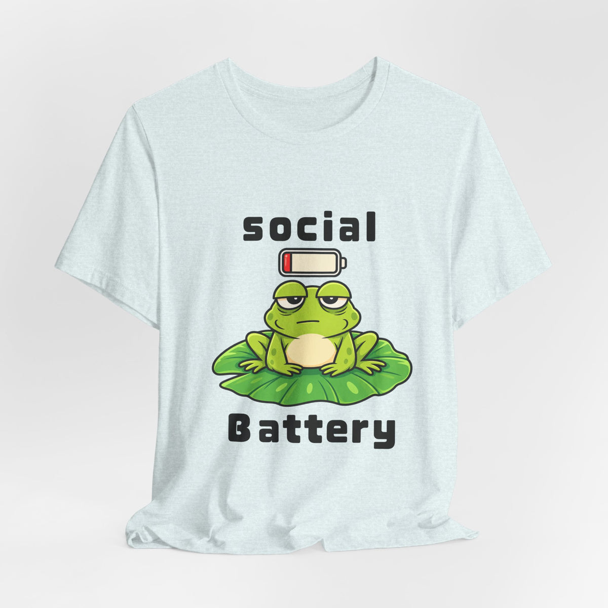 Social Battery Frog T-Shirt