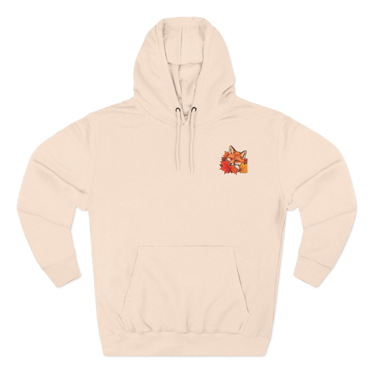 Leaf Me Alone Hoodie — Cute Fox Autumn Pullover