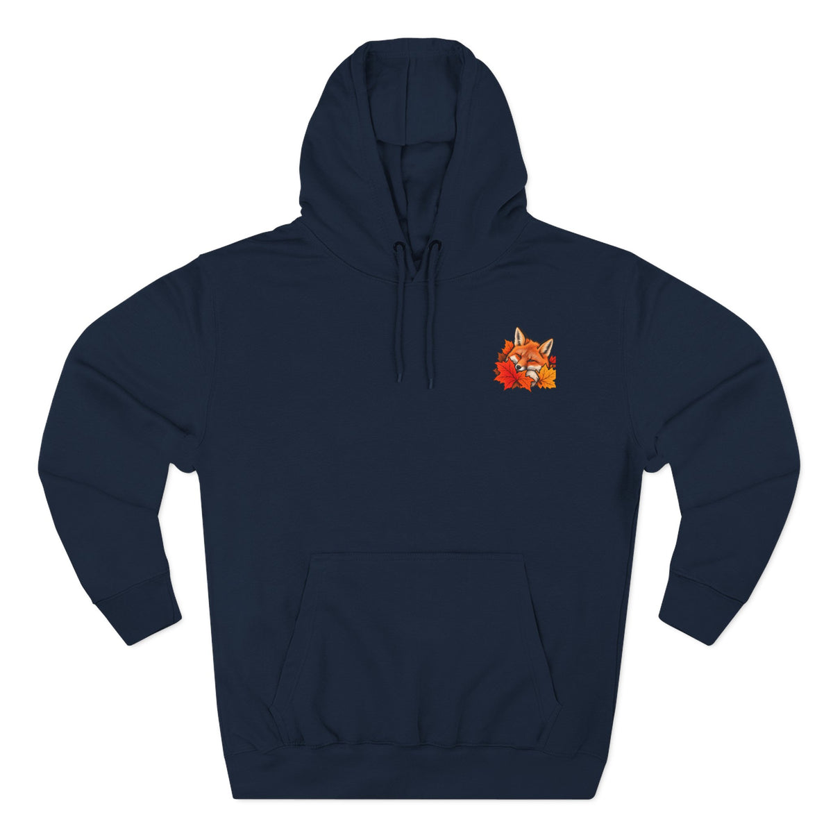 Leaf Me Alone Hoodie — Cute Fox Autumn Pullover