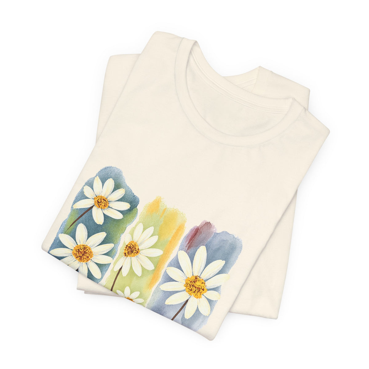 Daisy Watercolor Brushstroke Tee