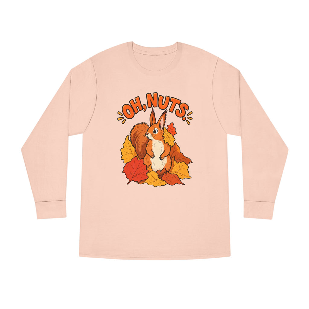 Oh, Nuts! Squirrel Fall Long Sleeve Tee